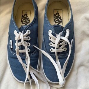 Vans Classic Blue Canvas Shoes